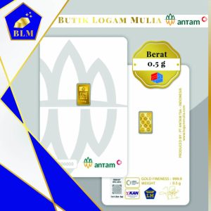 Logam Mulia Antam 0,5 gram Thn 2025