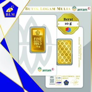 Logam Mulia Antam 10 gram Thn 2025