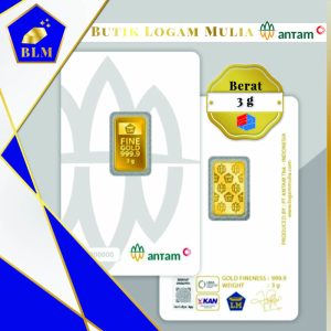 Logam Mulia Antam 3 gram Thn 2025