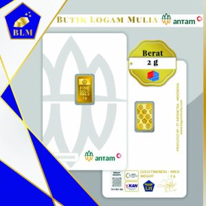 Logam Mulia Antam 2 gram Thn 2025