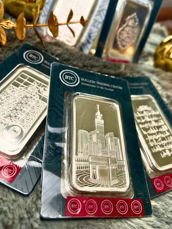 Silver Perak BTC Dubai 999 Kaabah - 100g - Gambar 3