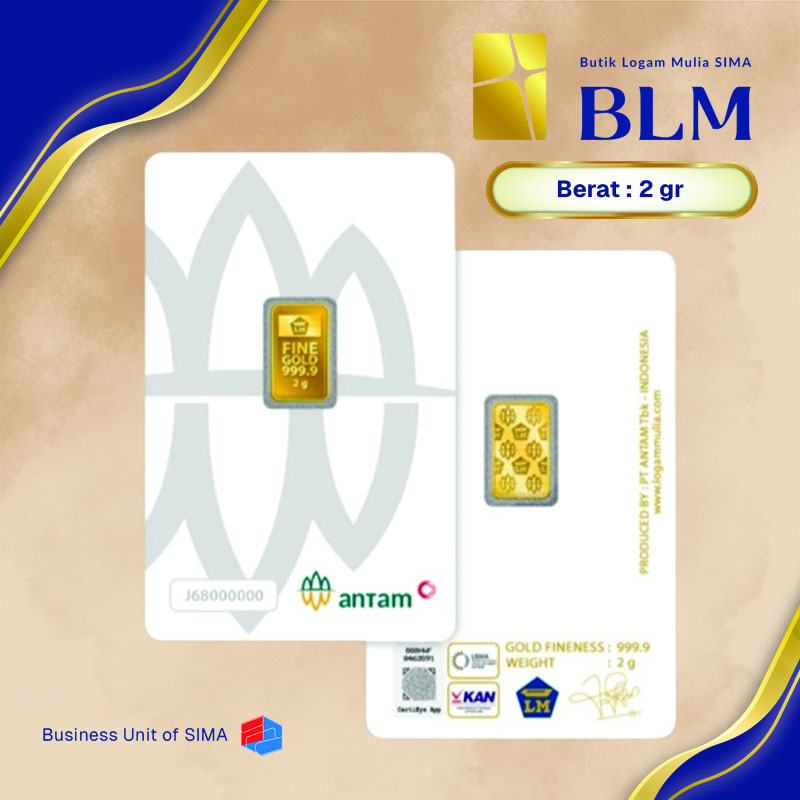 Logam Mulia Antam 2 gram