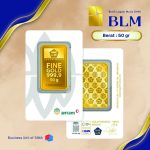 Logam Mulia Antam 50 gram Thn 2026