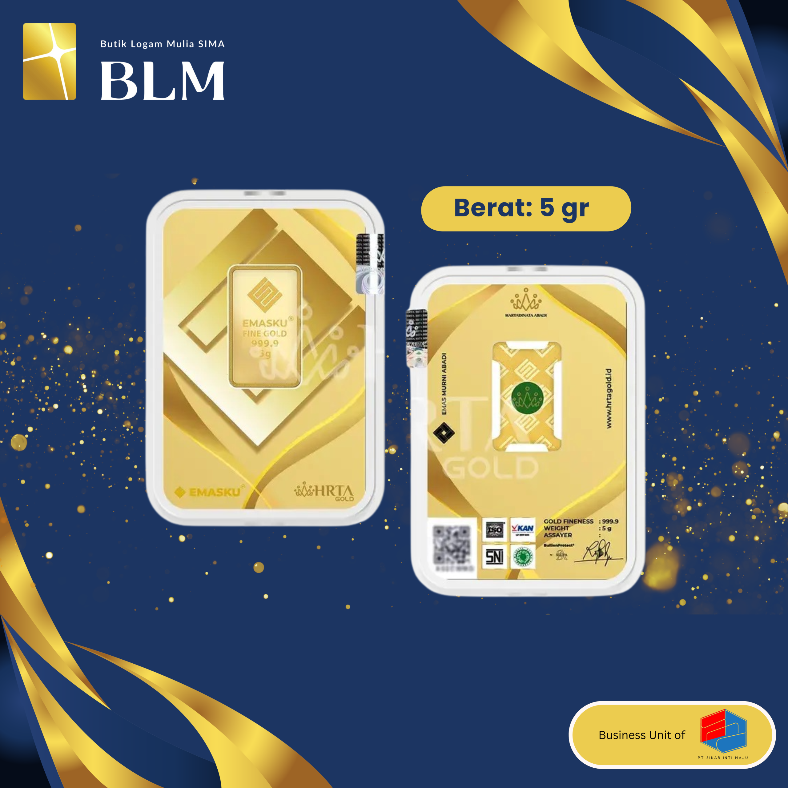 EMASKU 5 GR Gold Series
